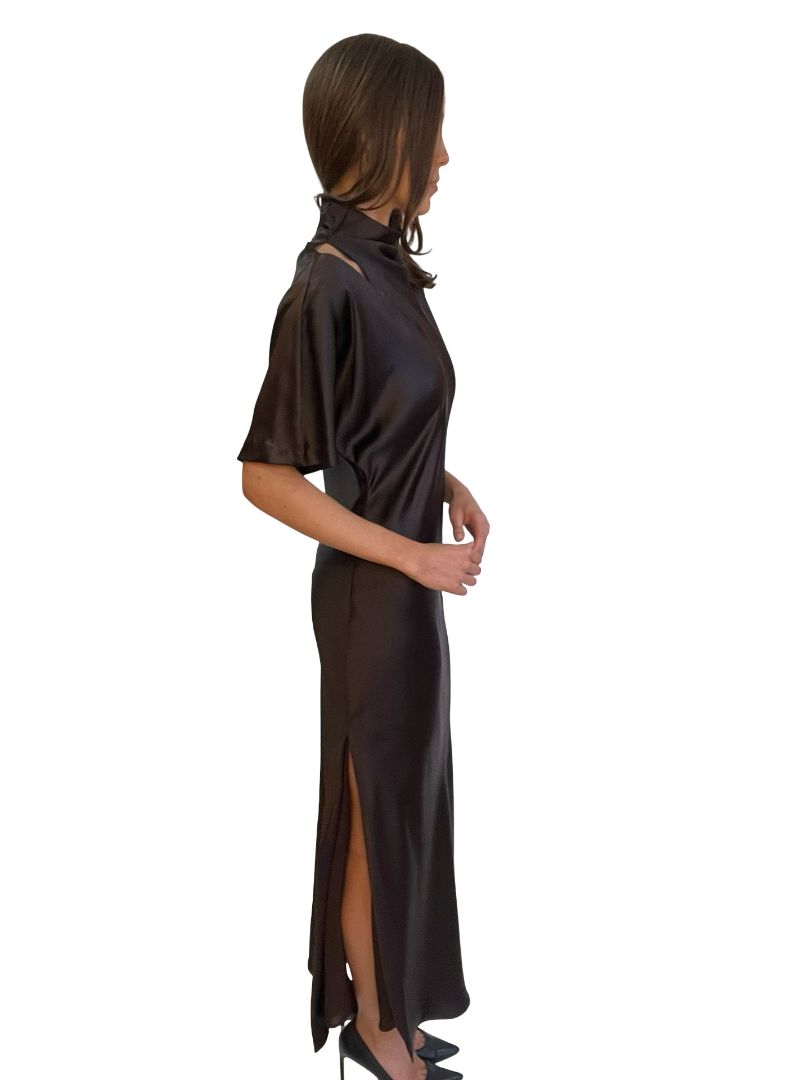 Camilla & Marc Dark Brown 'Sorrell' Maxi Dress. Size: 6