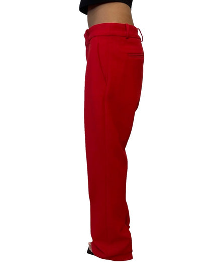 O.P On Parks Red Trousers. Size: 10