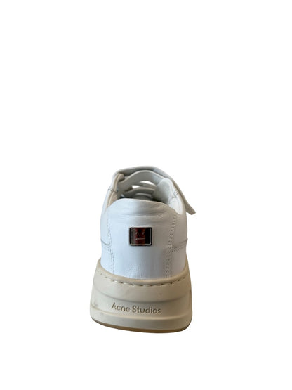 Acne Studios White Velcro Sneakers. Size: 37