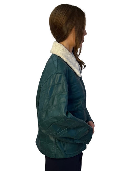 Baum Und Pferdgarten Green Box Cross Stitch Jacket. Size: 36