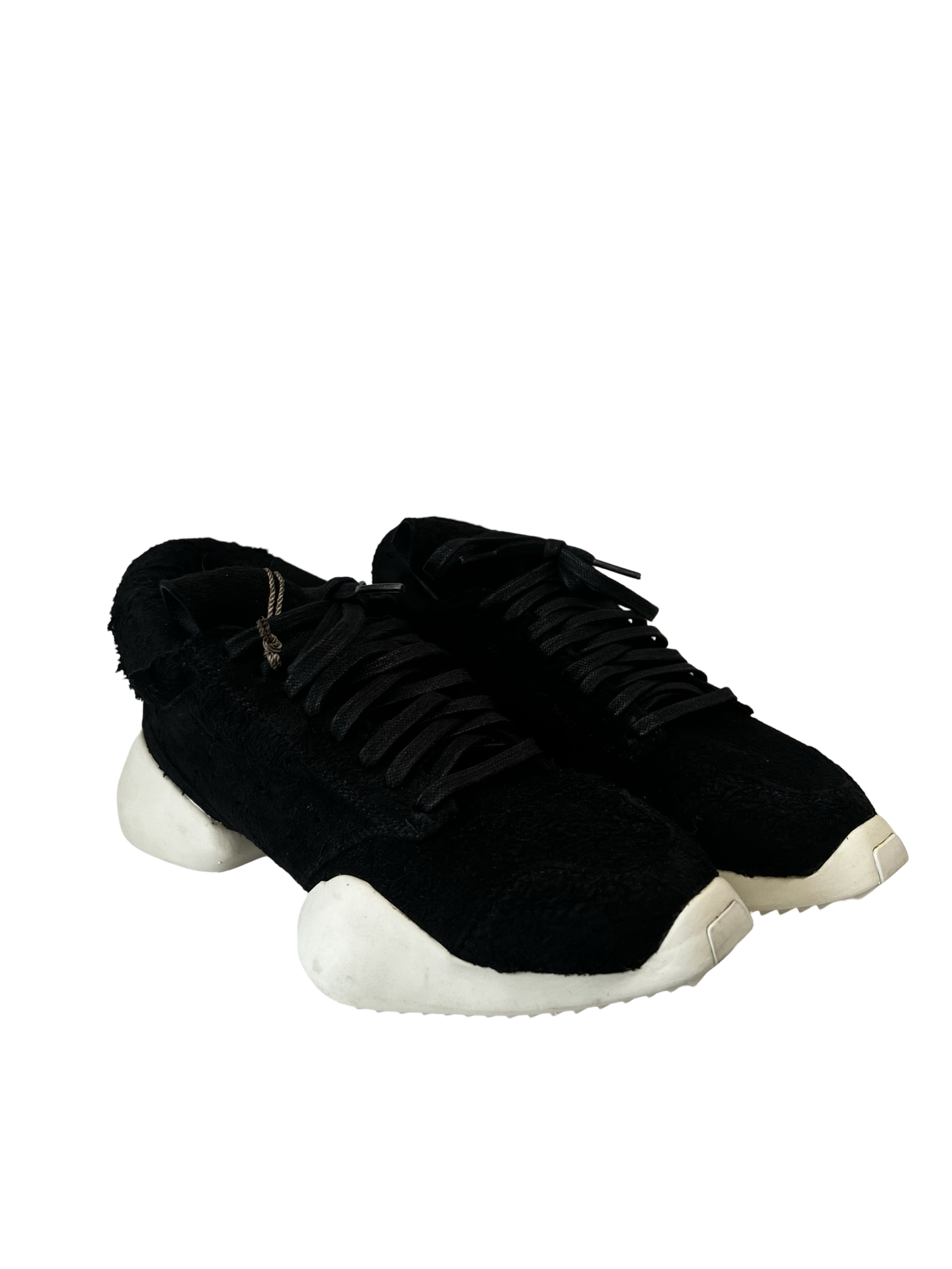 Adidas X Rick Owens Black Vicious Runner. Size: 4.5