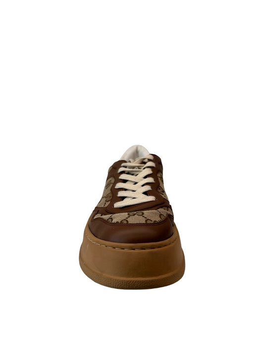 Gucci Brown Women's GG Trainer. Size: 38