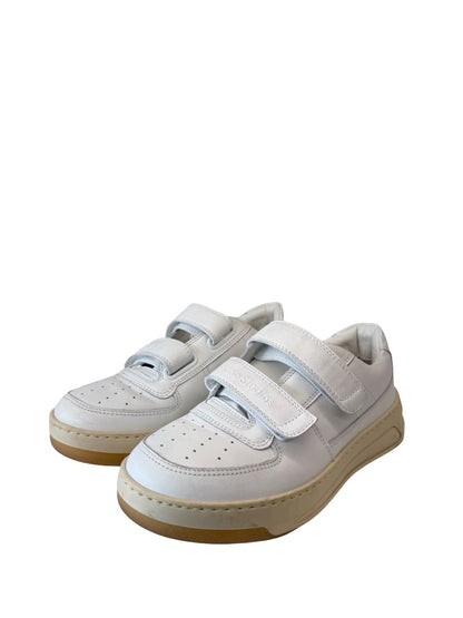 Acne Studios White Velcro Sneakers. Size: 37