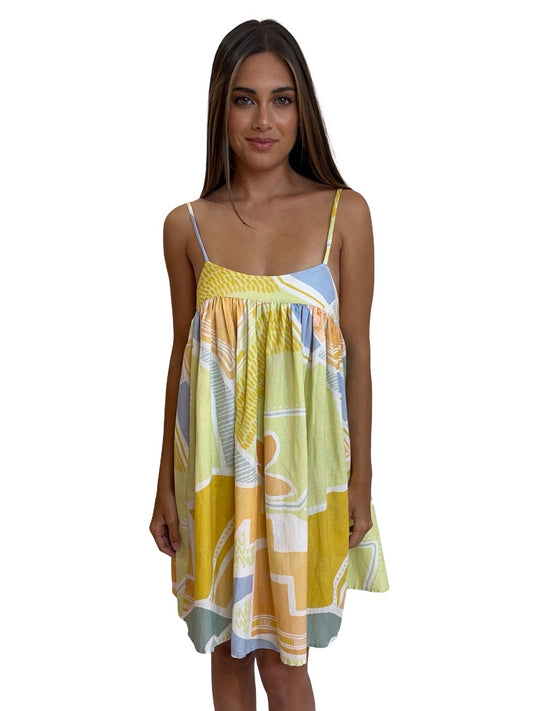 Steele Multi-Colour Nixie Dress. Size: XS