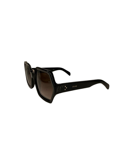Celine Black 'CL40131I' Geometric Sunglasses.