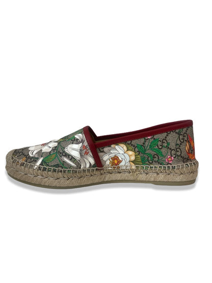Gucci Multicoloured Floral Espadrille Flats. Size: 38