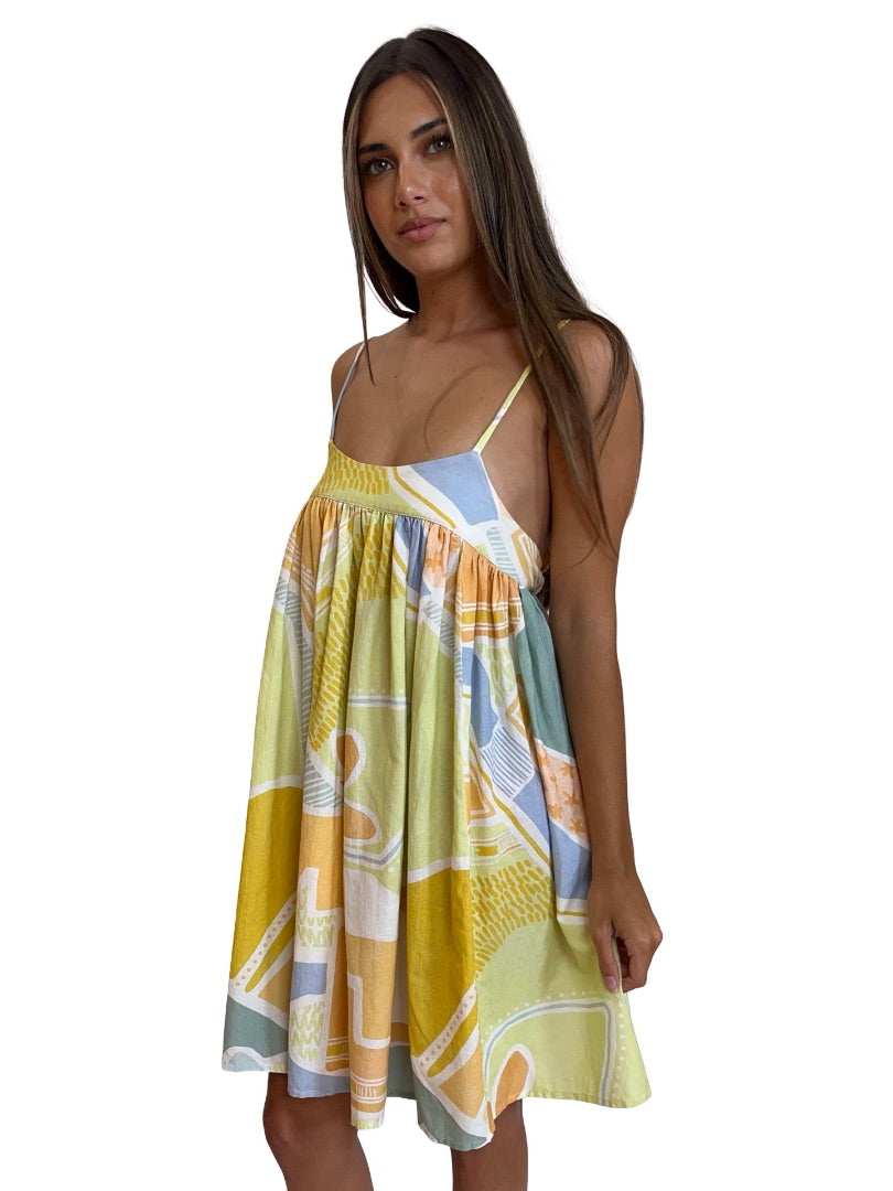 Steele Multi-Colour Nixie Dress. Size: XS