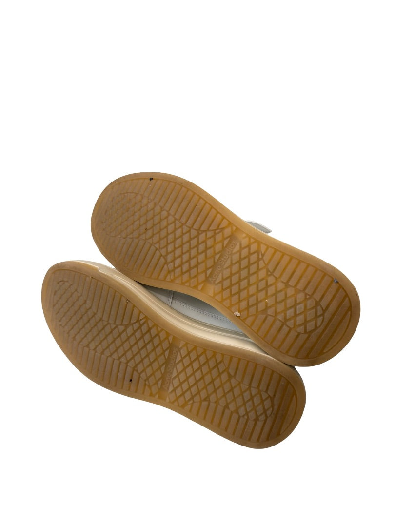 Acne Studios White Velcro Sneakers. Size: 37
