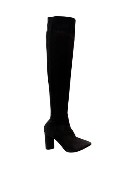 Scanlan Theodore Black Over-The-Knee Suede Boots. Size: 37