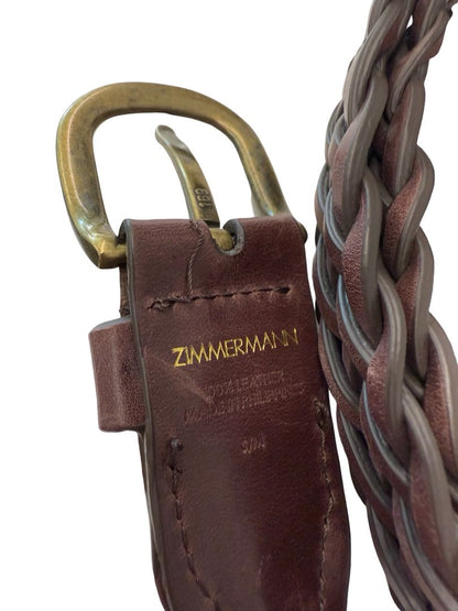 Zimmermann Brown Extra Long Double Wrap Belt. Size: 205cm