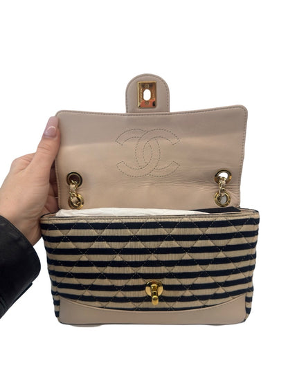 Chanel Navy & Cream Cruise Coco Sailor. Size: OS
