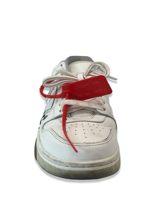 Off-White White Tagged Sneakers. Size: 7