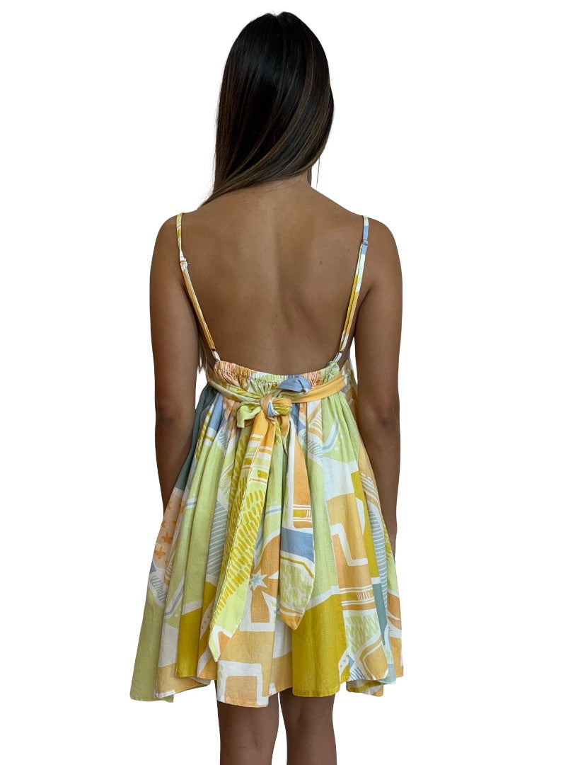 Steele Multi-Colour Nixie Dress. Size: XS