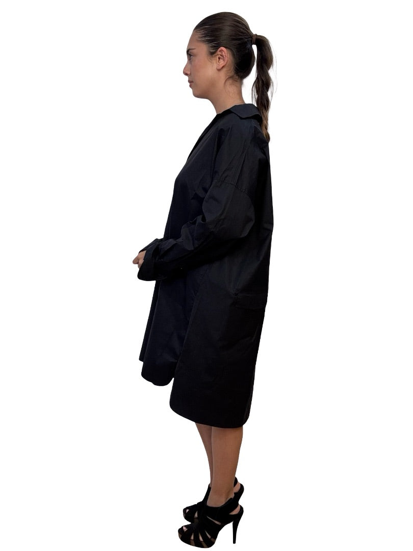 Scanlan Theodore Black Shirt Dress. Size: 2