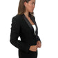 Wardrobe NYC Black Long Blazer Silk Lapels. Size: XS