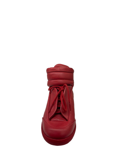 Givenchy Red High Top Sneakers. Size: 35