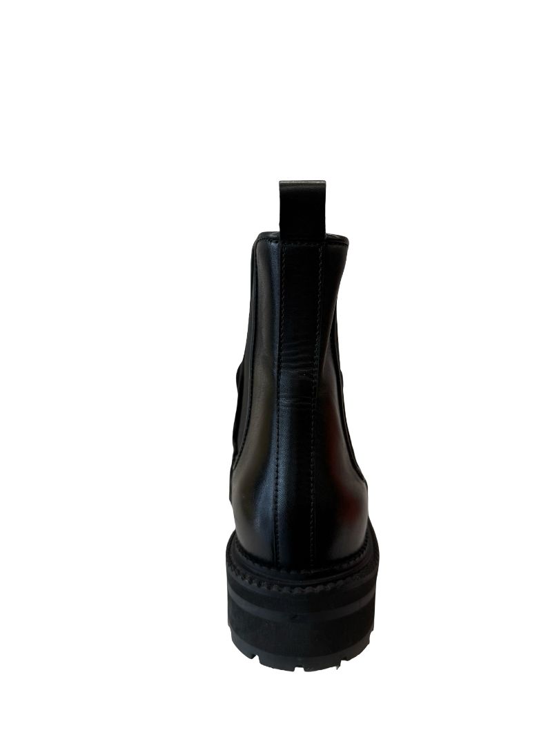 Billi Bi Black Platform Ankle Boots. Size: 39