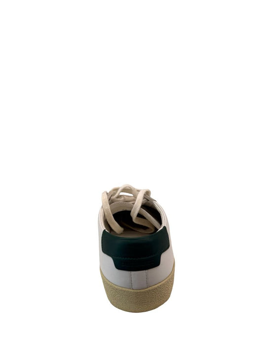 Saint Laurent White / Green Court Classic Sl/06 Sneaker. Size: 39.5