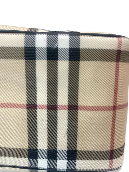 Burberry Check Mini Bowling Handbag & Wallet.