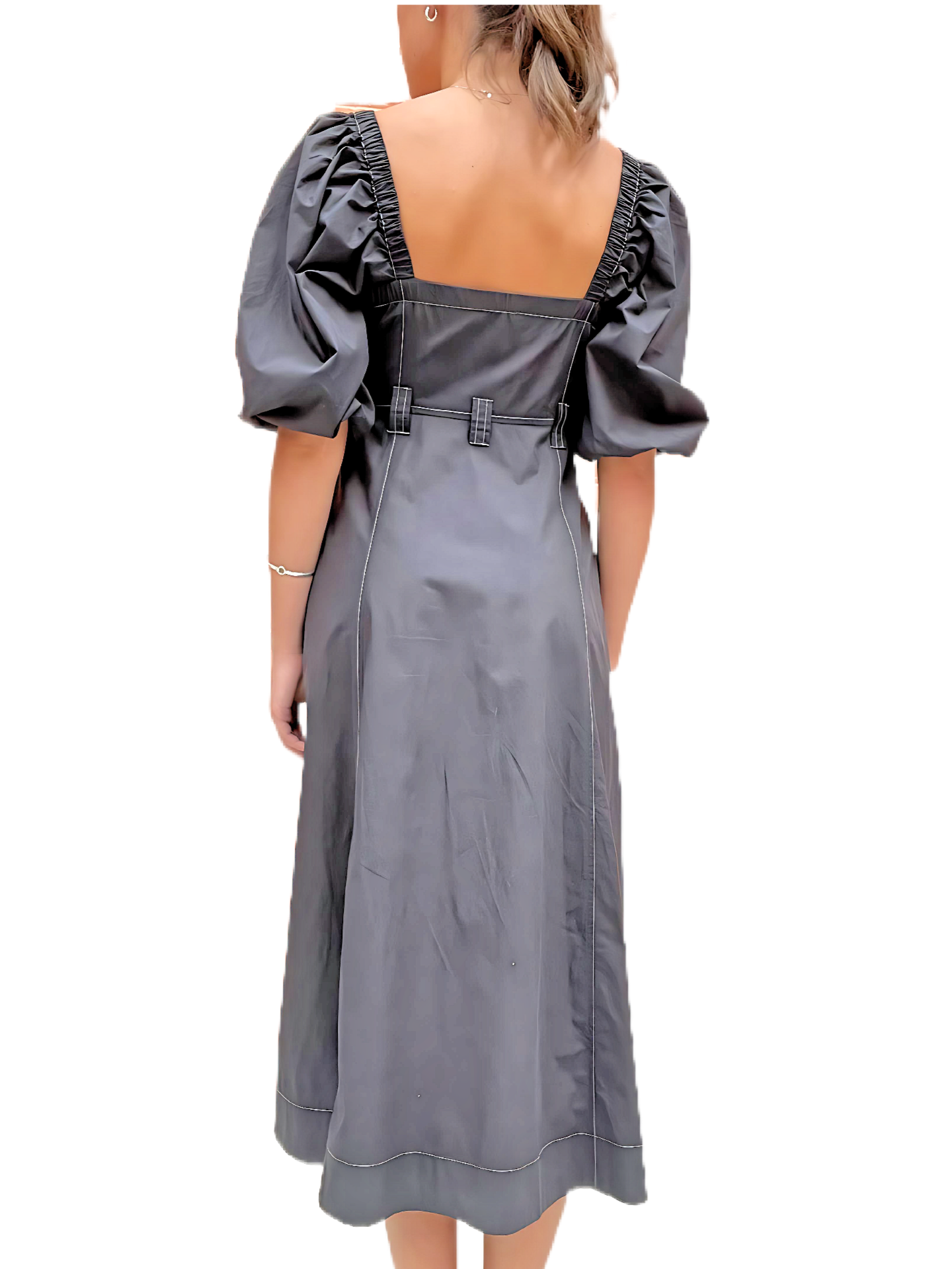 Ganni Black Dress. Size: 36